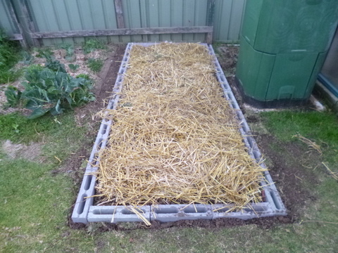 Levelled, mulched and ready to go!