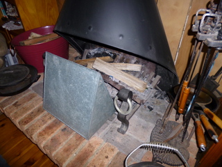 The Reflector Oven in Place