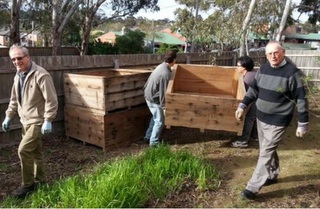 Apple Crates Being Delivered