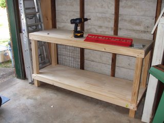 A hand made bench can be a thing of beauty