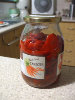 Home Pickled Red Capsicum