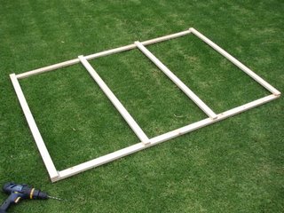 Laying out the frame